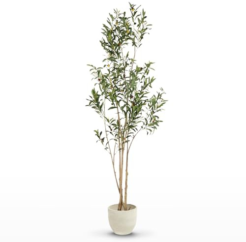 MAIA SHOP Olivo Artificial Flair 180 cm - Árbol Realista de Interior