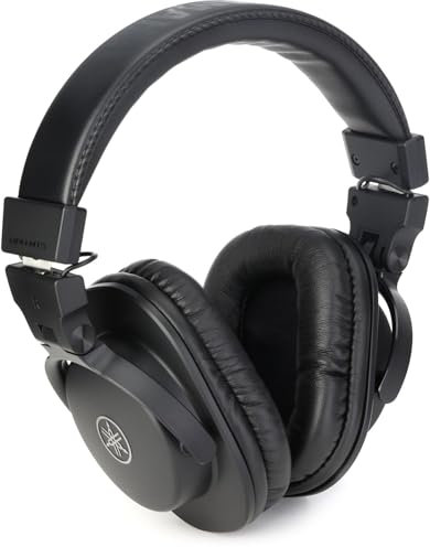 Yamaha HPH-MT5 Monitor Headphones, Black