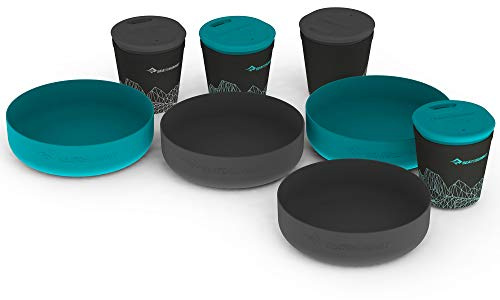 SEATO SUMMIT ADLTSET4, Set DELTALIGHT 4.4 Unisex, Grigio Titanio