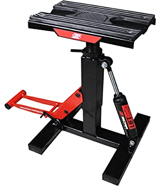 SCAR Cavalletto Alzamoto Centrale Idraulico Moto Cross Motocross Trial Enduro Supermoto Universale Regolabile