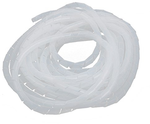Aexit Il cavo flessibile 'involucro del cavo del tubo a spirale di 14mm gestisce il cavo bianco 30 metri di lunghezza ID: 514924
