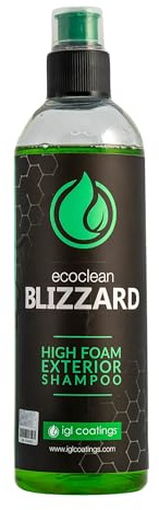IGL Ecoclean Blizzard High-Foaming Car Shampoo (500ml) Foam Cannon & Bucket Use