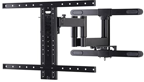 Sanus Premium Outdoor TV Mount - Weatherproof Full-Motion Mount for 40-80 TVs with 25 of Smooth Extension - Corrosion Resistant Coating Plus Stainless Steel Hardware - VODLF125