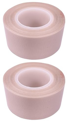 cyclingcolors 2x Cinta adhesiva de teflón PTFE alta temperatura para impresora 3D sellado al vacío aislante máquina de sellado blanco, 30mm x 10m