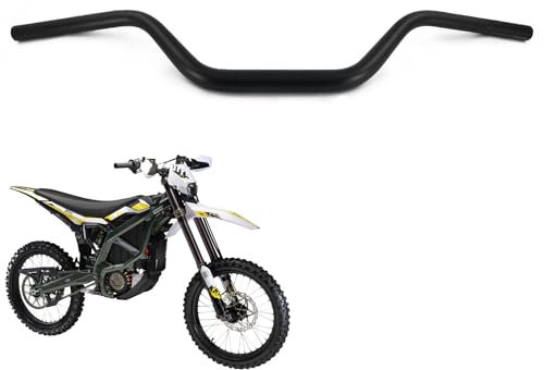 1 1/8 28mm Motorbike Mid Handlebars,Motorcycle Handlebar Handle Bars Universal for Sur Ron ULTRABEE Ultra Bee Electric Bike-Black