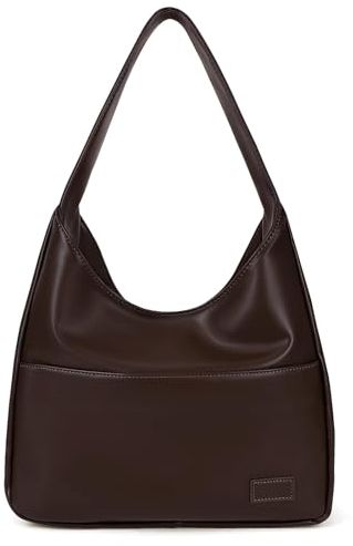 GSenhui Hobo Bag Tote Bag Damen Uni Tasche Umhängetasche Gross Tragetasche Große Kapazität Damen-Schultertaschen Handtasche Schule Vintage Beuteltasche Ledertasche Schwarz