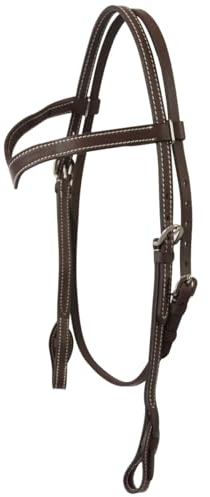 Wintun Western Silver Horse Trense, unverzichtbares Zubehör für die Führung des Pferdes (braun)