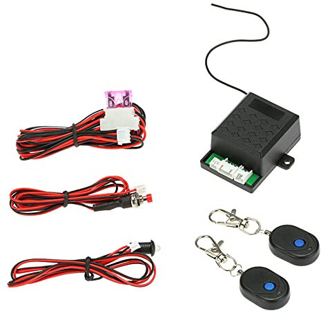 HUIOP Immobilizzatore per Auto,Universal Car Immobilizer Anti Theft Protection Sistema di Allarme di Sicurezza con 2 Telecomando