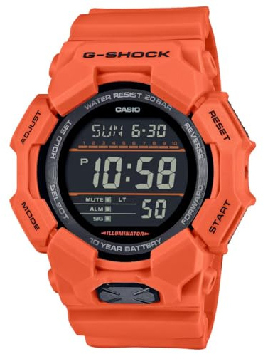 Casio Blandad analog kvartsur med armband i GD-010-4ER, Orange., rem, Orange., rem
