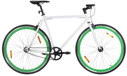 Fixed Gear Fahrrad 700C 59 cm - Schwarz und Blau