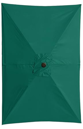 Ruwshuuk Remplacement Toile Parasol - Toile De Remplacement Pour Parasol De Terrasse 2X3M,Housse Supérieure Renforcée Pour Parasol Déporté, Jardin, Terrasse Et Extérieur