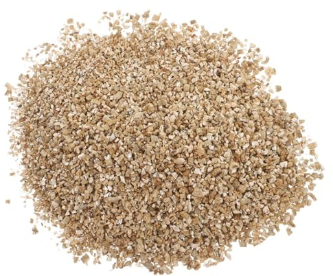 iplusmile Vermiculite Fine Expansée pour Jardinage et Culture de Champignons, Substrat Ph Neutre 3l, Aération Optimale pour Plantes et Terrariums, Support Croissance Polyvalent
