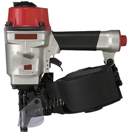 Agrafeuse pneumatique robuste à bobine pneumatique – sans huile, agrafeuse de qualité professionnelle pour la construction et un usage domestique