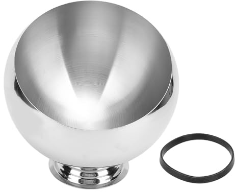 Dioche Bol D'assaisonnement incliné en Acier Inoxydable, Bol à Salade Angulaire Multifonctionnel pour le Dessert de Condiments de Cuisine Fruit (Grande taille avec base)