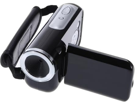 TOGEVAL Caméra Vidéo Numérique Compacte Écran LCD 2 Pouces 16mp Zoom Numérique 16x Appareil Photo Portable Léger en Plastique pour Filmer en Voyage