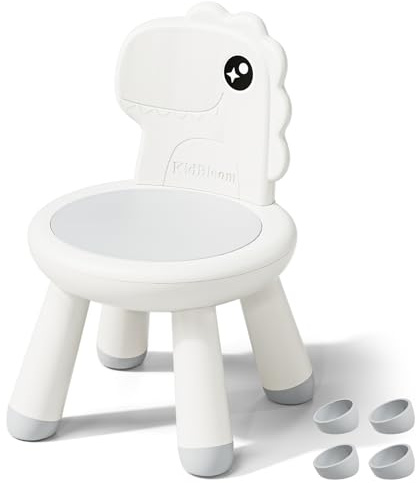 KidBloom Toddler Chair, Sturdy Kids Chair, Chair for Kids, White