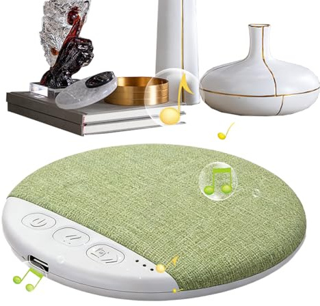 Speaker da cuscino per dormire,Ricaricabile Wireless con Timer,Casse Piccole Macchina Rumore Bianco - per Camera da Camera Appartamento Ufficio Regalo Compleanno Fidanzati Dormire Laterale