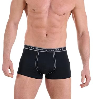 Navigare 6 Boxer Uomo Art 322 Cotone Elasticizzato TG 4 5 6 7 Colori Assortiti