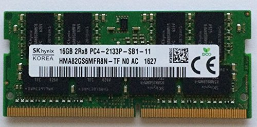 SK Hynix 16GB PC4-2133P 2Rx8 DDR4 2133MHz So-Dimm Laptop Memory HMA82GS6MFR8N-TF