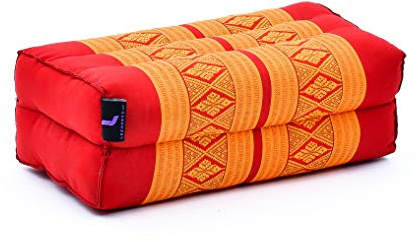 Leewadee Yoga Block Kissen - Kapok Stützkissen für Yoga, Meditation & Entspannung