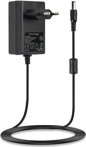 Wicked Chili Ersatz-Netzteil kompatibel mit AVM Fritz!Box 7583, 7582, 7580 | 6890 (LTE, Cable), 5491, 5490, WLAN-Router (12V, 2,5A, 30W Power Unit, Eco-Friendly, 3,0m Kabel) schwarz