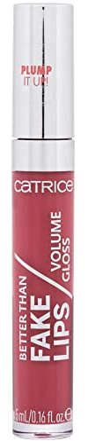 Catrice Better Than Fake Lips Volume Gloss, Lipgloss, Lip Gloss, Nr. 050 Plumping Pink, pink, glättend, pflegend, glänzend, natürlich, strahlend, vegan, Mikroplastik Partikel frei (5ml)