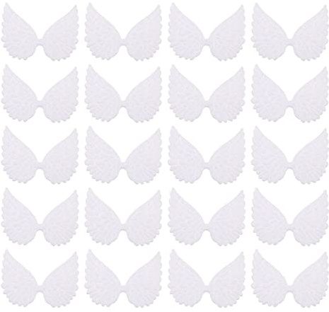 30 StüCk Mini EngelsflüGel FüRs Basteln Glitter Angel Wing SchmuckzubehöR EngelsflüGelkuchendekoration FüR Party Wing Crafts Scrapbooking Und DIY-Deko