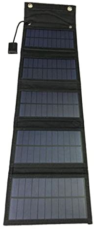 Chargeur de Sac Pliant Solaire 70W Beenle-Icey 70W Chargeur Solaire Pliant 5V / 2A Max Chargeur Solaire Portable IP65 Panneau Solaire SunPower Lightpower IP65