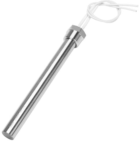 DERNORD Immersion Cartridge Heater 240V 1000W Hot Rod Heating Element Replacement 3/4 Inch Thread
