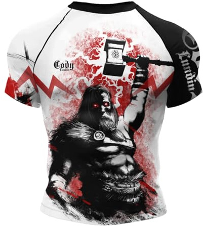 Cody Lundin Kurzärmeliges Herren-Shirt, 3D-Druck, Kompressions-Sport-T-Shirt, fantastisches Sport-Sweatshirt