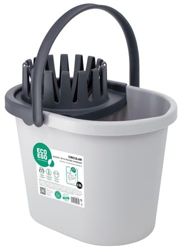 York Eco Ego Set Mocio con Secchio Strizzatore 13 L
