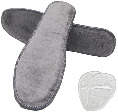 Solette in vera pelliccia di agnello, per uomo e donna, invernali, calde solette in pelle di pecora, morbide e morbide, morbide e soffici, soletta di ricambio per stivali da neve, stivali da lavoro,