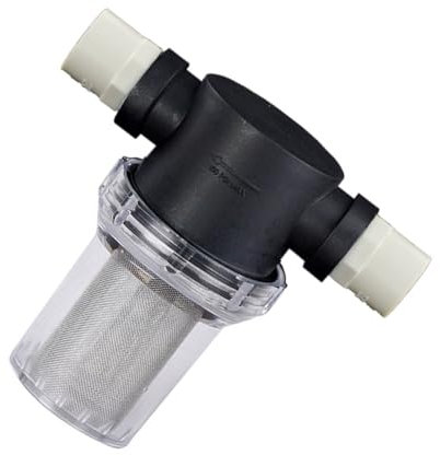 MUSISALY Wasserfilter Für Waschmaschinen Mit 25 Pvc Und 40 Maschenweite Hochdruckreiniger Und Gartenzubehör Verbindet Wasserhahn Und Gartenschlauch
