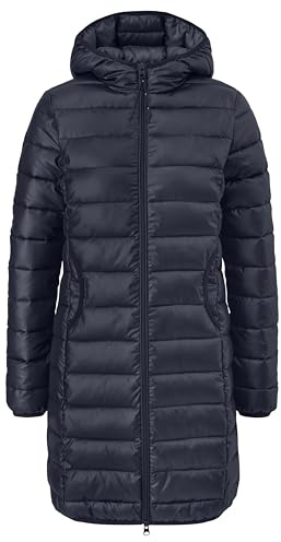 QS Abrigo acolchado, azul, XS