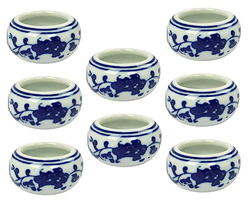 DIYEAH 8pcs Ceramic Ink Plate Pen Washer and Study Accessories Multi-Function Ink Dish for Painting Calligraphy Bowl Use Art Brush