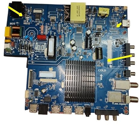 HJKBCLEH Compatible，CV9632H-A50 4K WiFi TV Motherboard There Are 6 Specifications, Please Pay Attention To The WiFi Module, CI Interface, And PFC(NO CI 1PFC B WIFI)