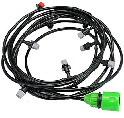 KINGDUO 4/7mm Micro Irrigation Tube pulvérisateur goutteur Tuyau Burette Micro Jet - 10M