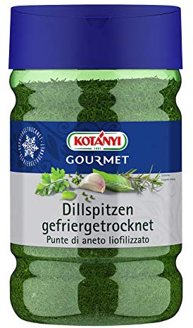 Kotanyi Dillspitzen gefriergetrocknet Gewürze für Großverbraucher und Gastronomie, 90 g