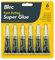 Super Glue x 6 Strong Pack Fast Acting BONDING Multi Purpose Adhesive Repairs