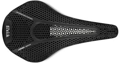 Fizik Vento Argo R3 Adaptive,3D Printed Short-Nose Bike Saddle, Black, 140mm