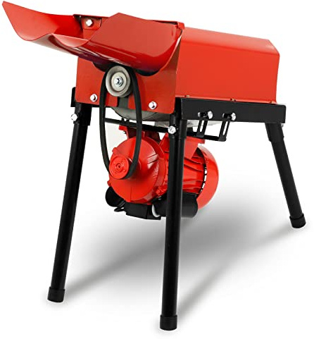EBERTH Maisentkörnungsmaschine, Maisrebler mit 750W Elektromotor, Durchsatzmenge 240 kg/h, Mais Entkörnungsmaschine Elektrisch, mit Untergestell, Automatisch, Schnell, Maiskolben Entkörner Elektrisch