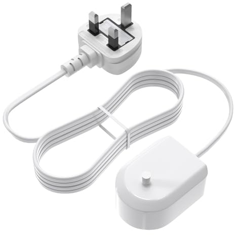 LIANSUM Replacement Electric Toothbrush Inductive Charger Base Compatible with Philips Sonicare HX6100 HX6000 HX8000 HX3000 Series and Most Model UK Plug Waterproof IP67