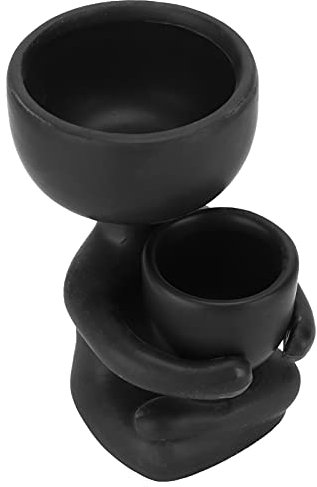 Mokylor Fioriere per Piante Grasse in Ceramica, Vasi per Fioriere Succulente a Forma di Volto Umano Mini Decorazione da Tavolo Mini Decorazione da Tavolo per Piantare Piante Grasse