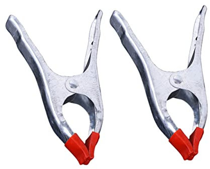 Angoily 6 Camping-klemmen Robustes Federklemmen-set Aus Metall Ergonomischer Griff für Holzarbeiten und Heimprojekte
