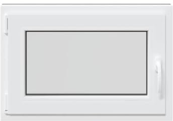 vidaXL Kellerfenster RISOR 50x75 cm Drehkipp DIN Links Anthrazit