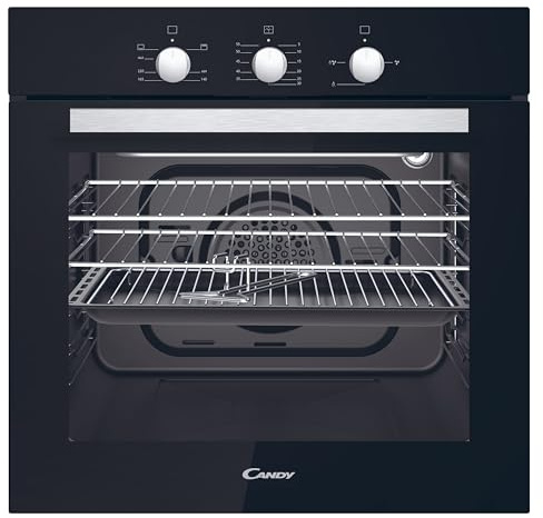 Candy Gas Built In Single Oven - Black - A+ Rated