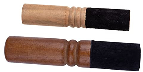 2 Stück Holzschlägel für Klangschale, Buddha Ton Zubehör | Schalenzubehör, Verschleißfest und Leicht zu Reinigen, für Schlafzimmer und Sauna