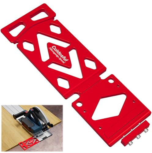 CNC-gefräster 90° Winkelanschlag Kompatibel mit Bosch FSN Führungsschiene – Präziser, Vertikaler Schnitt für Holz- und DIY-Projekte, Ideal für Holzplatten schneidarbeiten