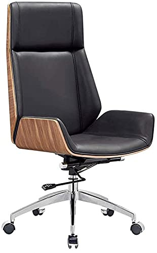 Sedia da Gioco Sedia da Ufficio ergonomica Girevole Sedie da Computer in Pelle con Schienale Alto per la casa Sedia Sportiva di Sollevamento in Legno massello Comfort