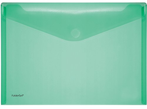 FolderSys PP-Umschlag 10er Set (A4, Grün, 20 Umschläge)